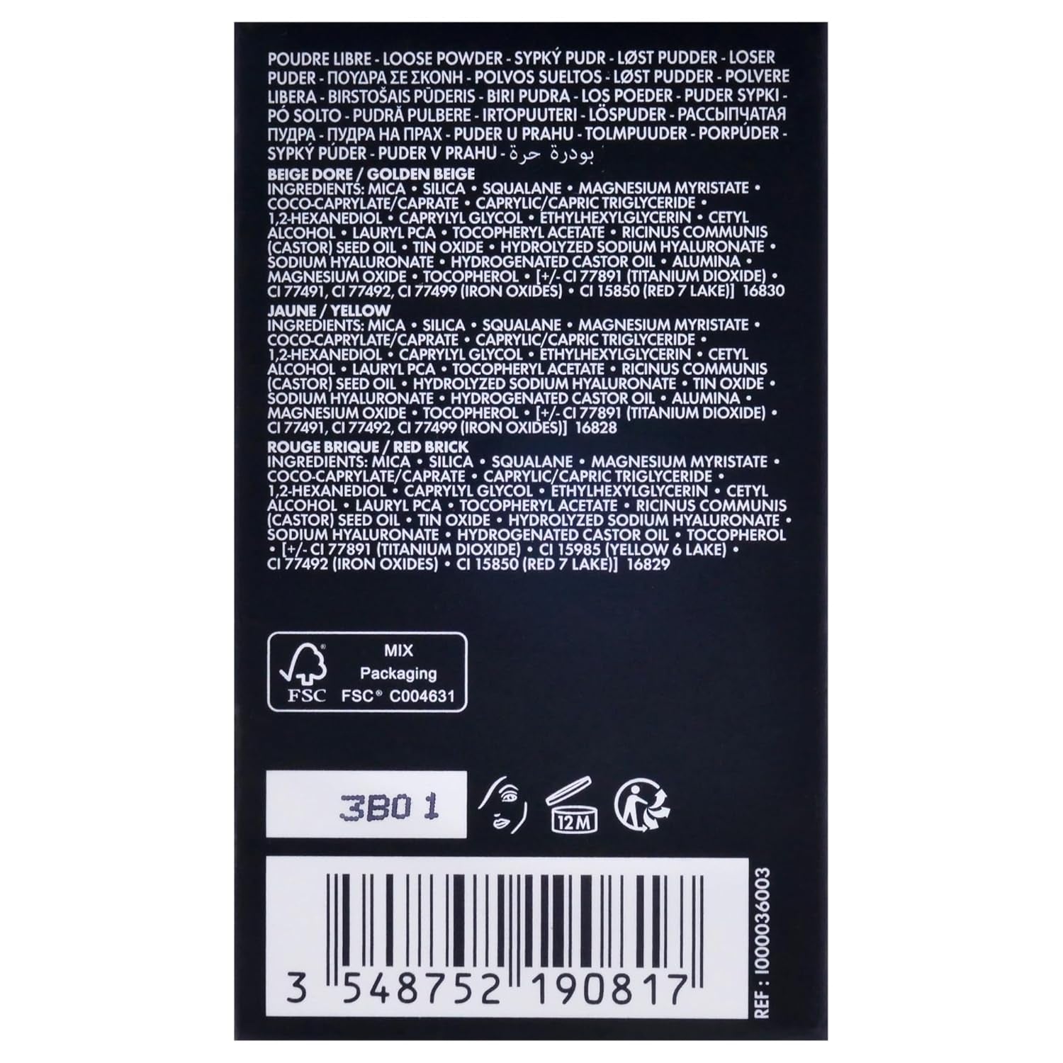 HD Skin Twist and Light - 3 Tan by  for Women - 0.26 Oz Powder